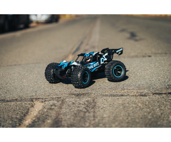 CARSON 1:10 BRUSHED XS RYKEN OFFROAD BUGGY BLAU 4WD 2.4GHz RC-CAR RTR # 500404362