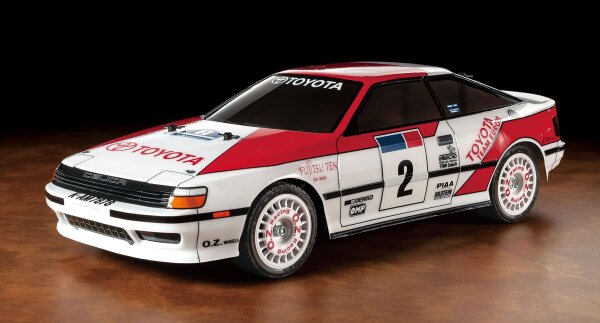 TAMIYA TT-02 BAUKASTEN "TOYOTA CELICA GT FOUR" (ST165) 1:10 # 300058718