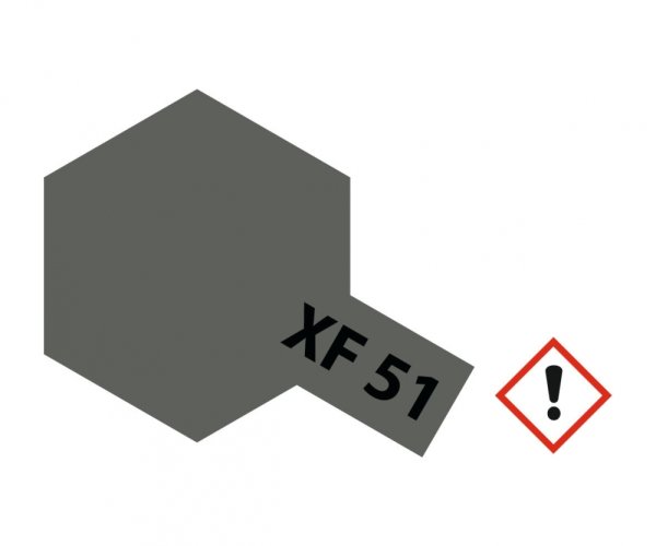 € 108,26€/1l - XF-51 Khaki Drab (graubraun) matt